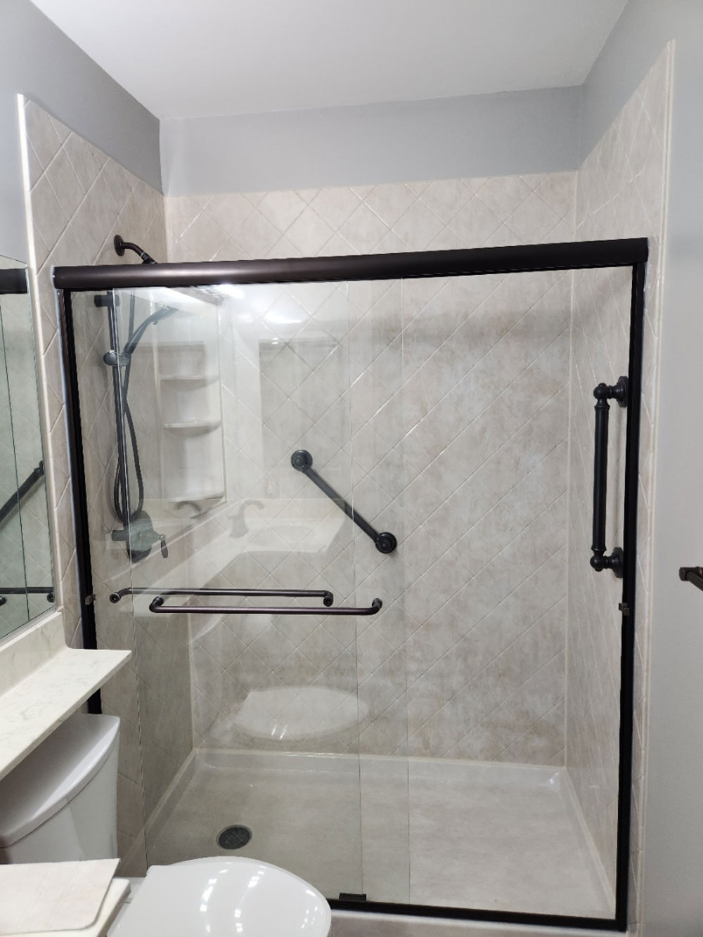 Tub-to-shower Conversion